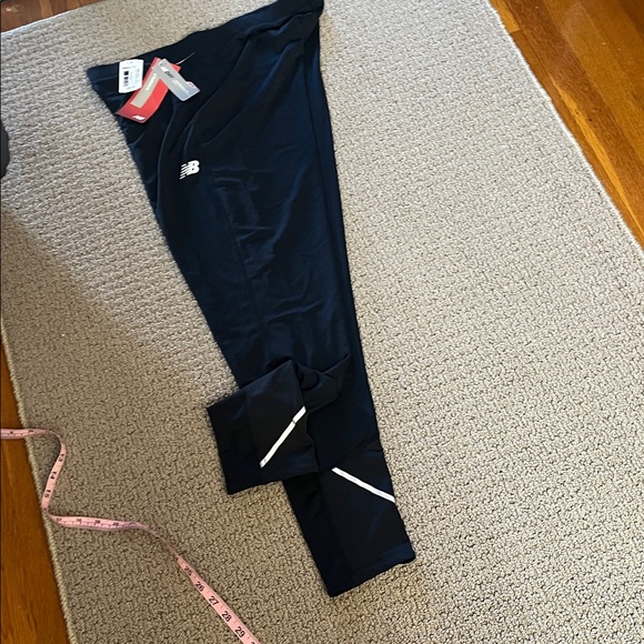 New Balance black Leggings with Logo Mens NWT XL - Picture 5 of 5